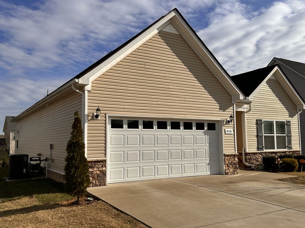 House exterior after soft wash